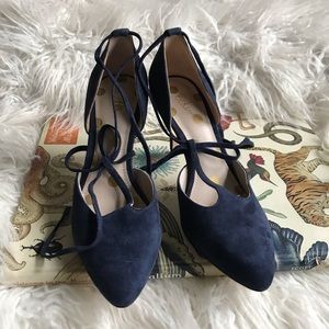 Boden Strappy‎ Leather Heels